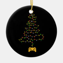 Video Game Christmas Tree Lights Gaming Pajama
