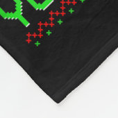 Video Game Christmas Ugly Sweater Funny Gamer Gami Fleecedecke (Ecke)