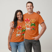 Video Game Controller Christmas Santa Hat Boys Kid T-Shirt (Unisex)