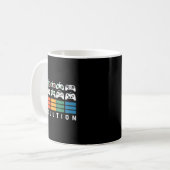 Video Game Controller Evolution 80s 90s Retro Gami Kaffeetasse (Vorderseite Links)