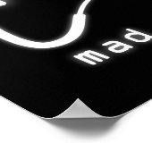 Video-Game-Controller für Mädchen mit Got Fähigkei Poster (Ecke)