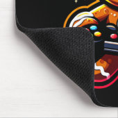 Video Game Controller Gamer Weihnachten Mousepad (Ecke)