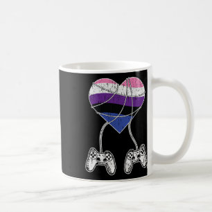 Video-Game-Controller Gender-Fluid-Pride Gaming LG Kaffeetasse