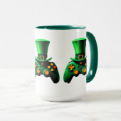 Video Game Controller Irish Gamer Boys ST.Patrick Tasse (VorderseiteRechts)