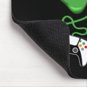 Video Game Controller Irish Gamer Boys St Patricks Mousepad (Ecke)