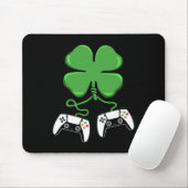 Video Game Controller Irish Gamer Boys St Patricks Mousepad (Mit Mouse)
