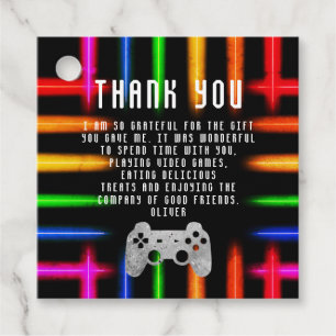 Video Game Controller Neon Vielen Dank, dass Sie G Geschenkanhänger