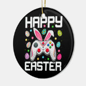 Video Game Controller Ostereier Bunny Gamer Keramik Ornament (Links)