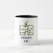 Video Game Controller Ready Up Gamer Tasse (Zentrum)