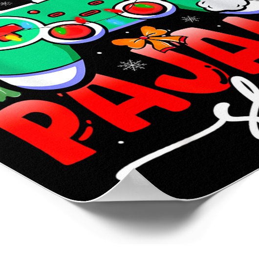 Video Game Controller This Is My Christmas Pajama Poster (Ecke)