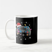 Video Game Controller Weihnachts-Weihnachtsmannmüt Kaffeetasse (Links)