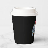 Video Game Controller Weihnachts-Weihnachtsmannmüt Pappbecher (Rechts)