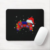 Video Game Controller Weihnachtsmannmütze Christma Mousepad (Mit Mouse)