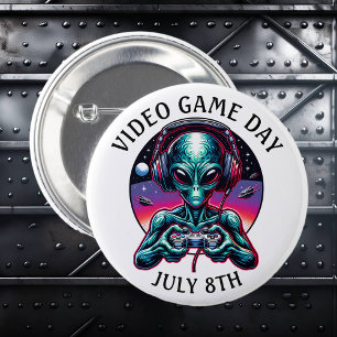 Video Game Day 8. Juli Button