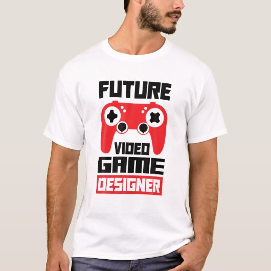 Video Game Designer Video Game Player Gamer T-Shirt (Vorderseite)