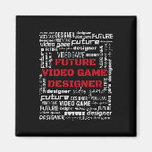 Video Game Developer Future Video Game Designer Magnet (Vorne)