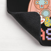Video Game Easter Bunny Gaming Controller Gamer Bo Mousepad (Ecke)
