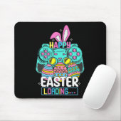 Video Game Easter Bunny Gaming Controller Gamer Bo Mousepad (Mit Mouse)