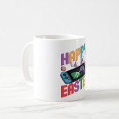 Video Game Easter Bunny Gaming Controller Gamer Kaffeetasse (Vorderseite Links)