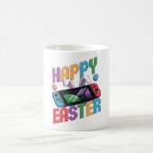 Video Game Easter Bunny Gaming Controller Gamer Kaffeetasse (Mittel)
