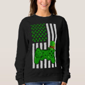 Video Game Funny Flag American St Patrick S Day Sh Sweatshirt (Vorderseite)