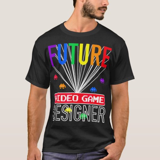 Video Game Future Video Game Designer Kinderhemd T-Shirt (Vorderseite)