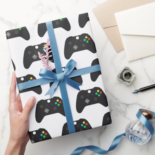 Video Game Gamer Gaming Geburtstag Geschenkpapier (Schenken)