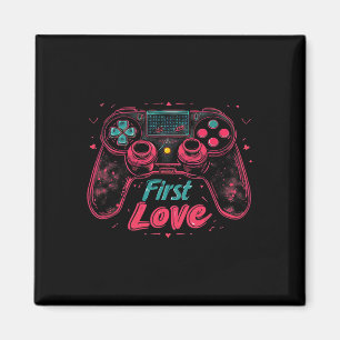 Video Game Gamer - Valentinstag Sonnige Liebe höre Magnet