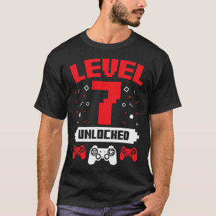 Video Game Gaming Geburtstag 7 Jahre altes Gamer-G T-Shirt
