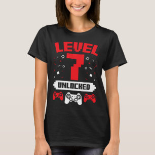 Video Game Gaming Geburtstag 7 Jahre altes Gamer-G T-Shirt