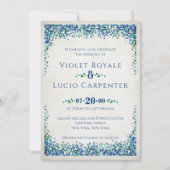 Video Game Geek Wedding Einladung (Vorderseite)