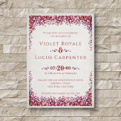 Video Game Geek Wedding Einladung