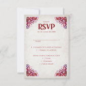 Video Game Geek Wedding RSVP Karte (Vorderseite)