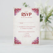 Video Game Geek Wedding RSVP Karte (Stehend Vorderseite)