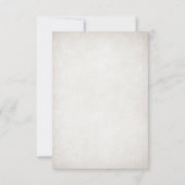 Video Game Geek Wedding RSVP Karte (Rückseite)