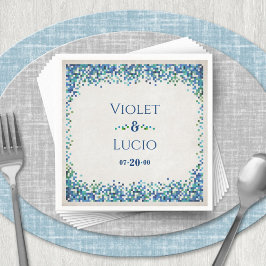 Video Game Geek Wedding Serviette