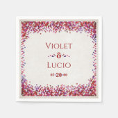 Video Game Geek Wedding Serviette (Vorderseite)