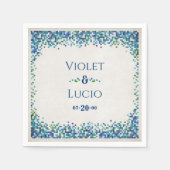 Video Game Geek Wedding Serviette (Vorderseite)