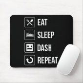 Video Game Geometry Video Gamer zum Wiederholen vo Mousepad (Mit Mouse)