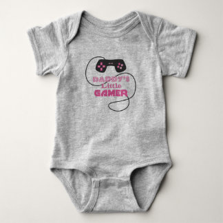 Video Game Girl Baby Strampler