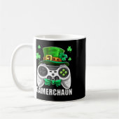 Video Game Leprechaun Kostüm St. Patrick's Day Ki Kaffeetasse (Links)