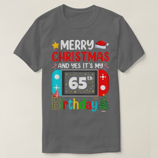 Video Game Lover Frohe Weihnachten Ja, es ist mein T-Shirt (Design vorne)