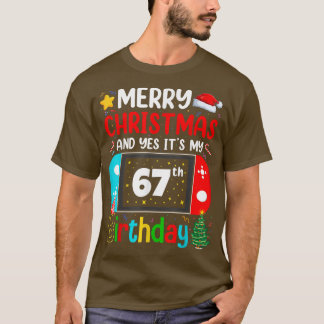 Video Game Lover Frohe Weihnachten Ja, es ist mein T-Shirt