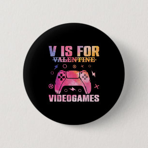 Video Game Lover Quote Gamer Pun Grafik Text Desi Button