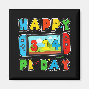 Video Game Pi Day Gamer Mathematiker Lehrer Kinder Magnet