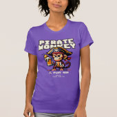 Video Game Pirate Monkey T-Shirt (Vorderseite)
