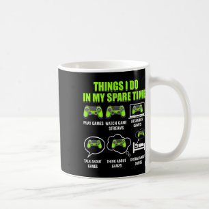 Video Game Player Funny Dings, die ich in meinen S Kaffeetasse