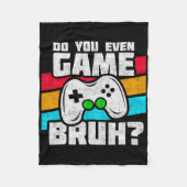 Video Game Player - PC Console Online Gaming - Spa Fleecedecke (Vorderseite)