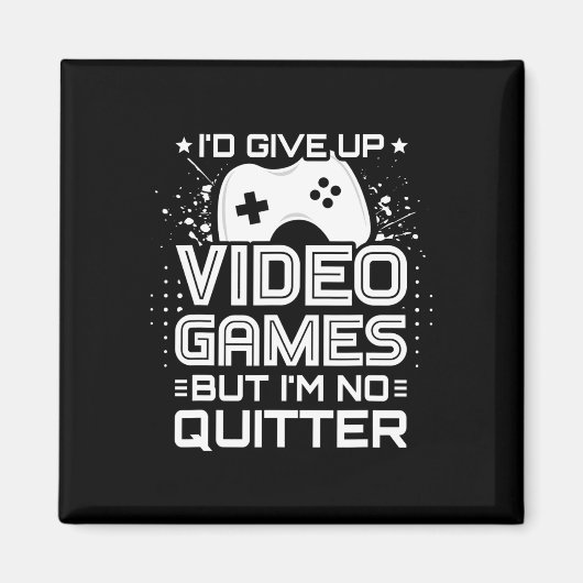 Video Game Player - PC Console Online Gaming - Spa Magnet (Vorne)