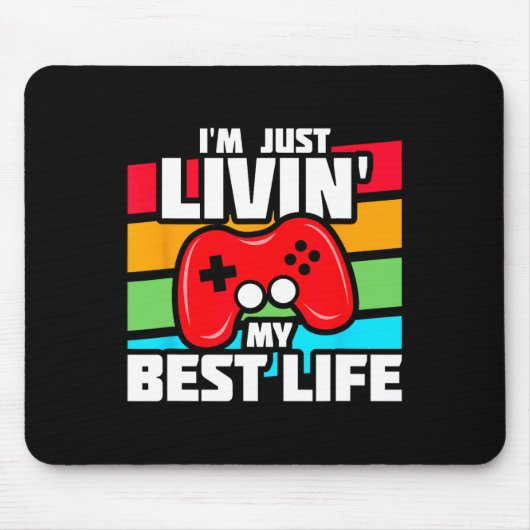 Video Game Player - PC Console Online Gaming - Spa Mousepad (Vorne)